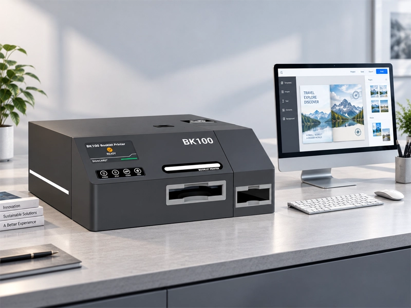 P65 Large-Format Card Printer Size