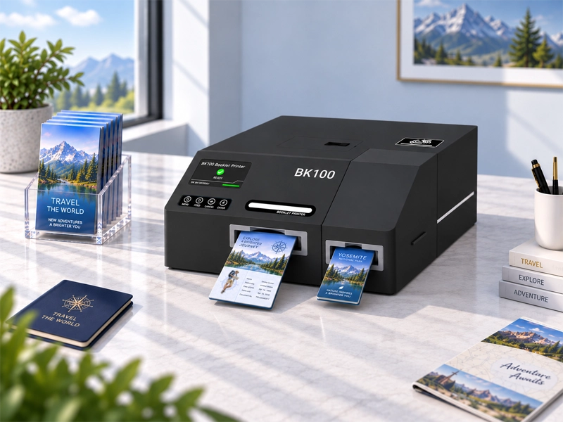 P65 Large-Format Card Printer Size