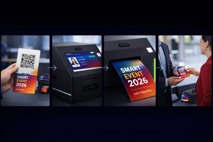 P65 Large-Format PVC Card Printer